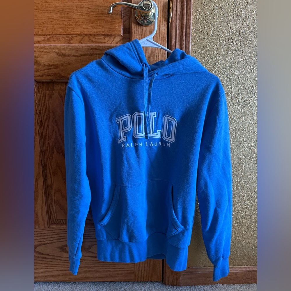 Ralph Lauren Bright Blue Polo Hoodie